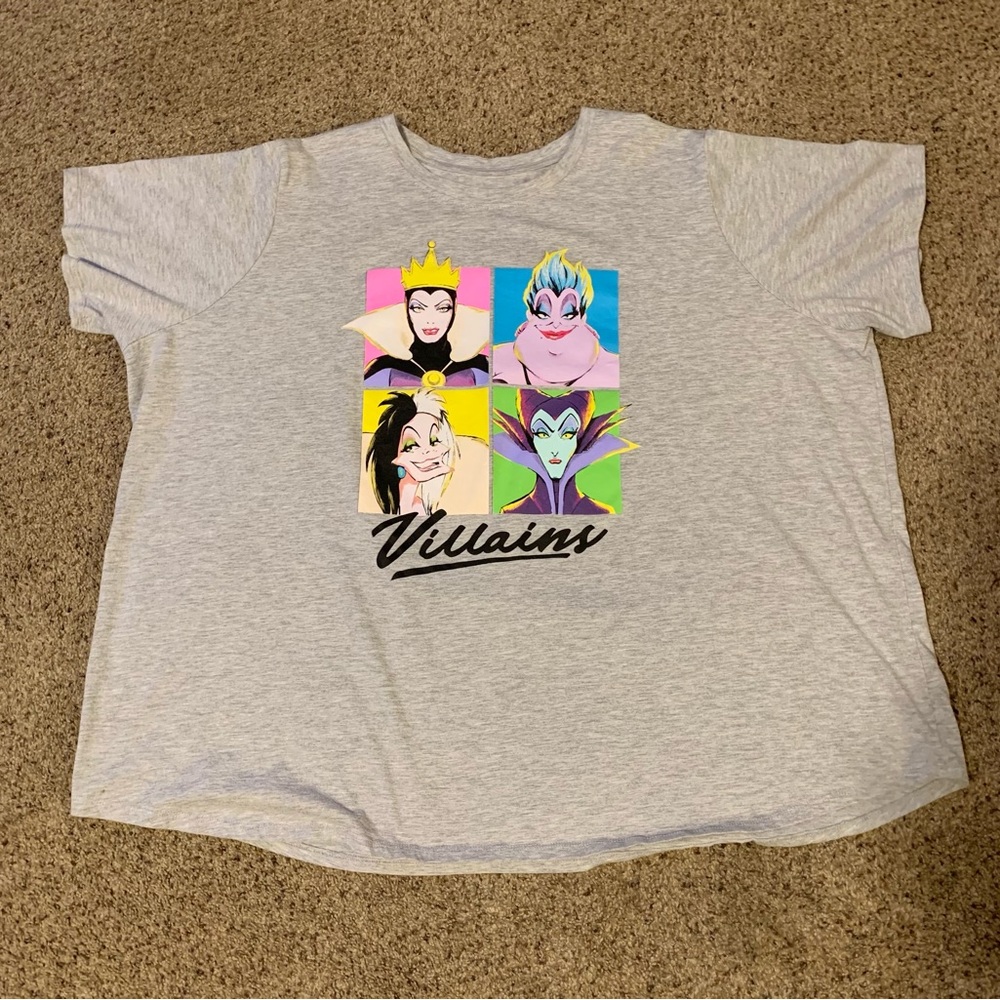 Disney Villians 4X tee